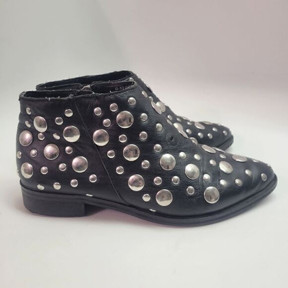 Topshop Mirror Stud Booties - Picture 2 of 16